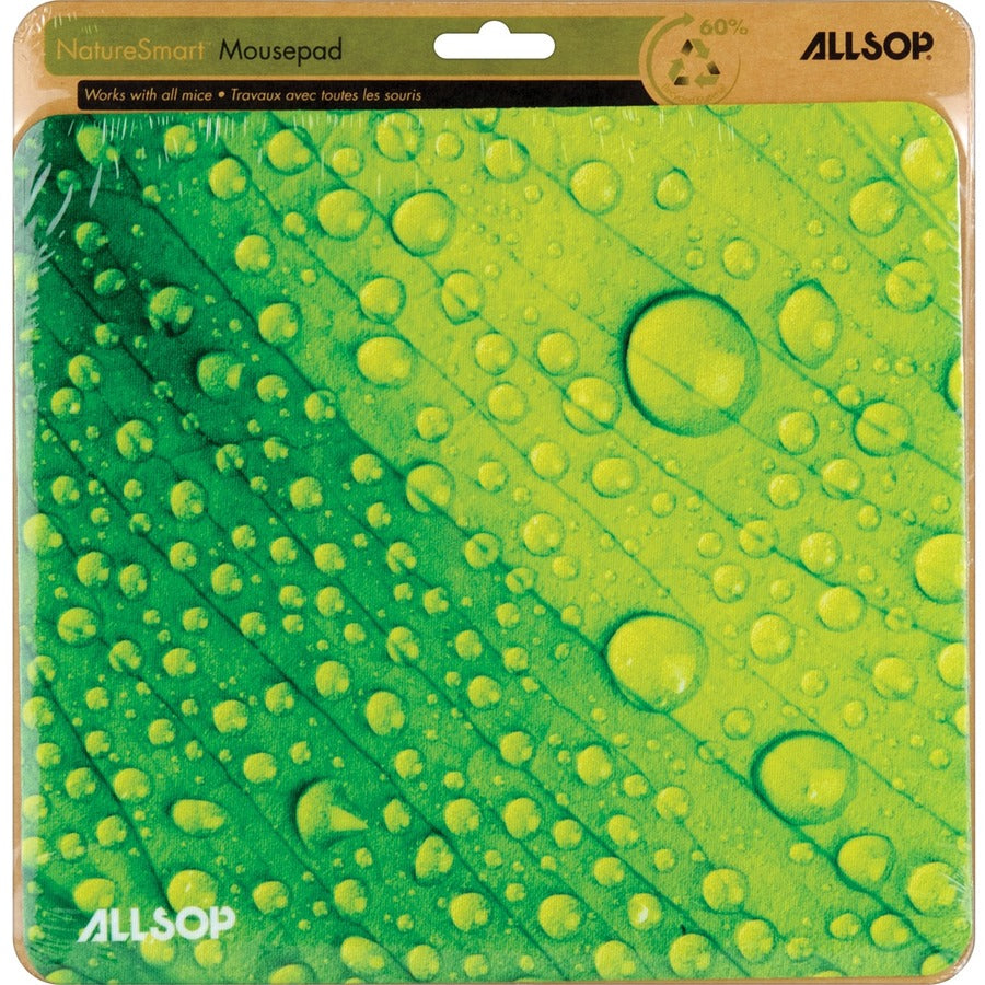 Leaf Raindrop - 0.10" Height x 8.50" Width - Natural Rubber, Latex - Skid Proof - 1 Each