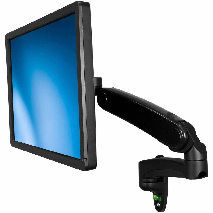 StarTech.com ARMPIVWALL Mounting Arm for Monitor, TV, Curved Screen Display - Black