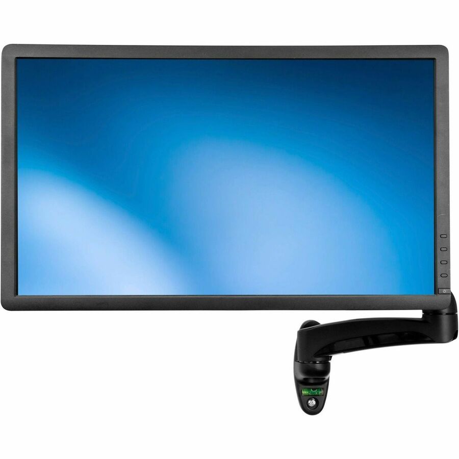 StarTech.com ARMPIVWALL Mounting Arm for Monitor, TV, Curved Screen Display - Black