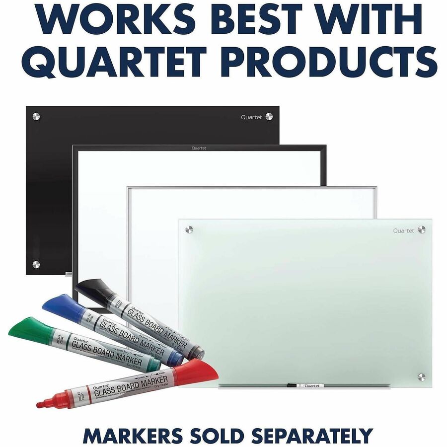 2" Width x 6.50" Length - Used as Ink Remover, Residue Remover - Magnetic, Durable, Easy-grip Handle - Silver - Felt, MicroFiber - 1 Each