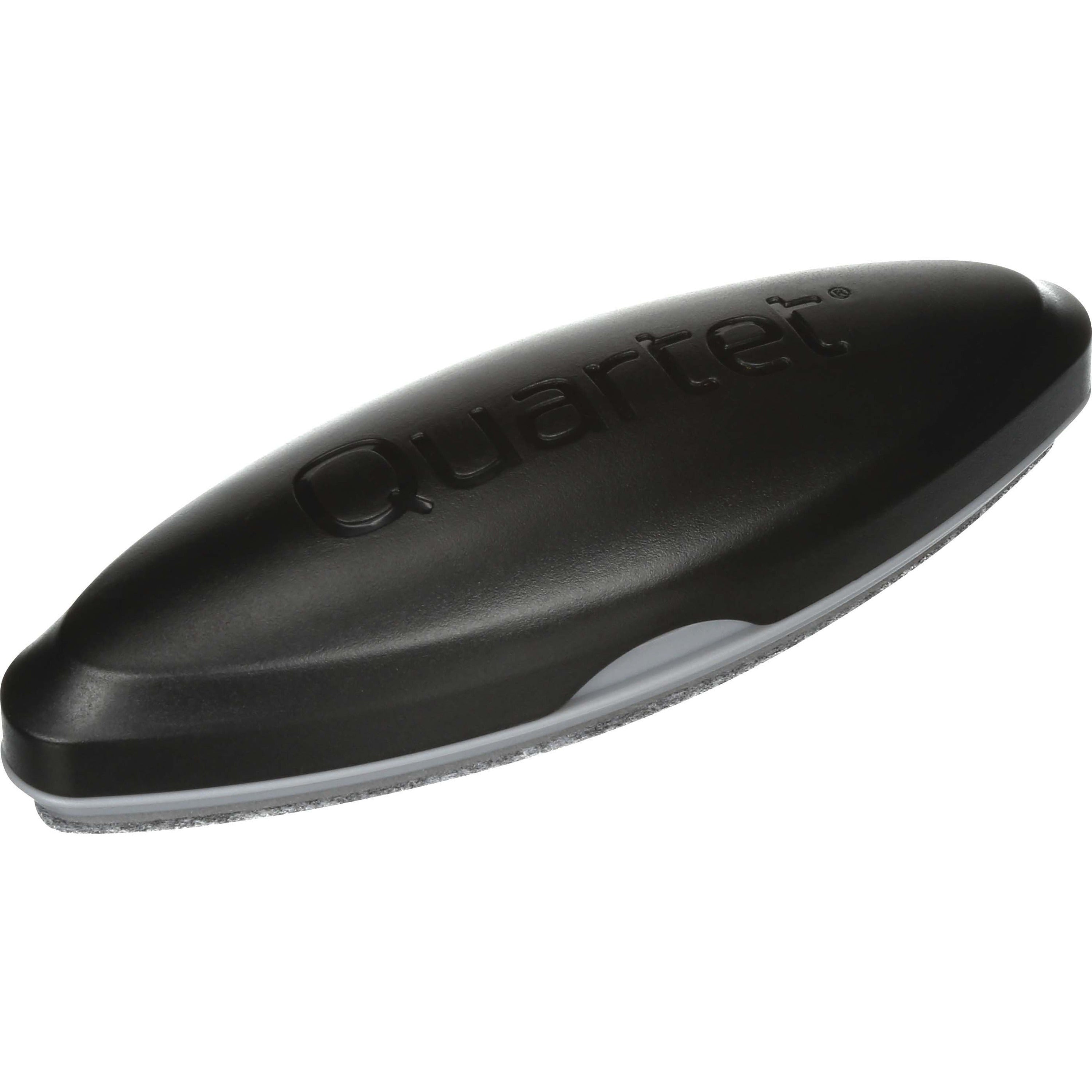 2" Width x 6.50" Length - Used as Ink Remover, Residue Remover, Spot Remover, Chalk Remover - Durable, Easy-grip Handle, Magnetic - Black - Felt, MicroFiber - 1 / Pack