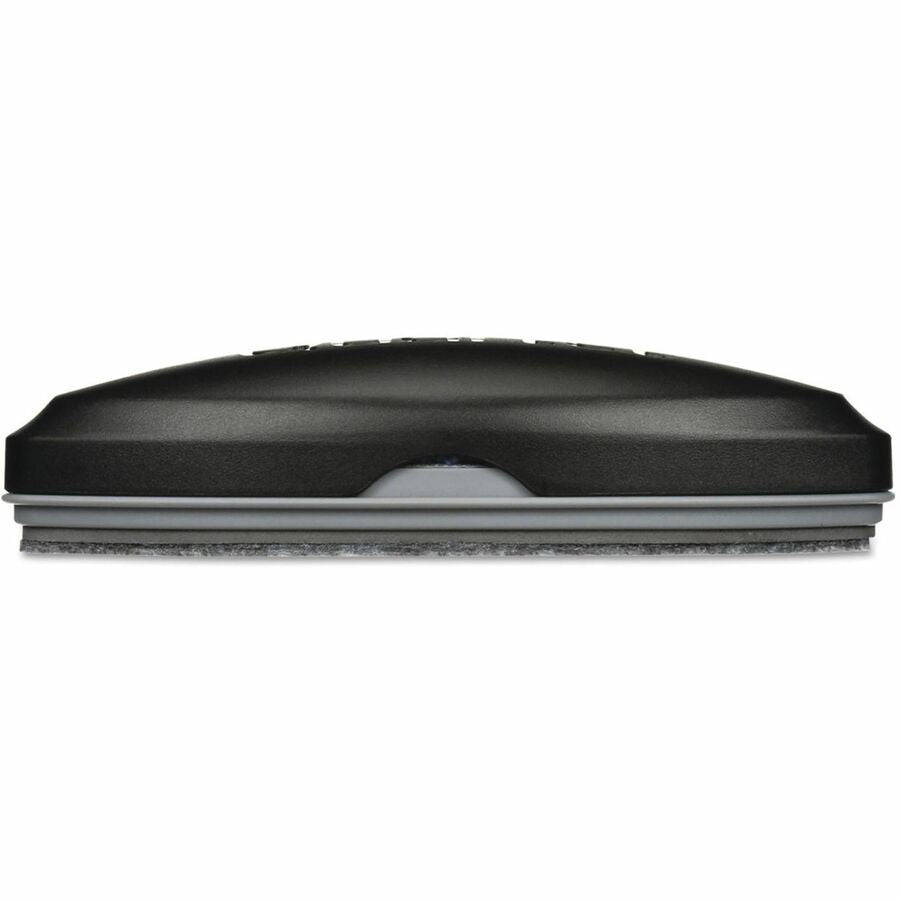 2" Width x 6.50" Length - Used as Ink Remover, Residue Remover, Spot Remover, Chalk Remover - Durable, Easy-grip Handle, Magnetic - Black - Felt, MicroFiber - 1 / Pack