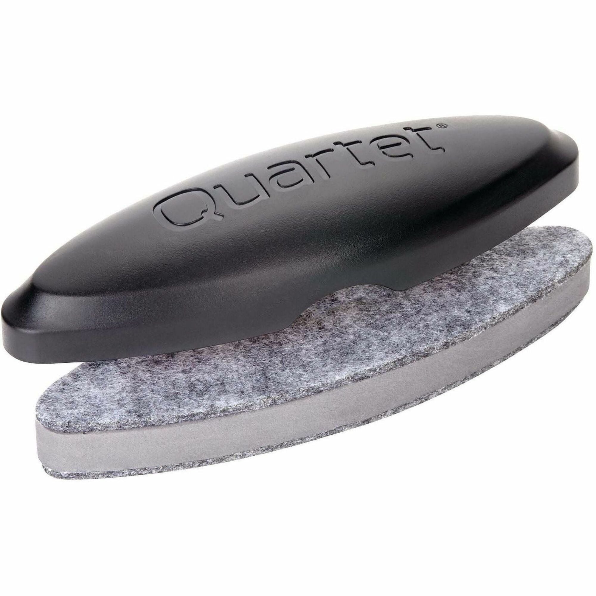 2" Width x 6.50" Length - Used as Ink Remover, Dust Remover, Spot Remover - Magnetic, Comfortable Grip - Black - Felt, Foam - 1 Each