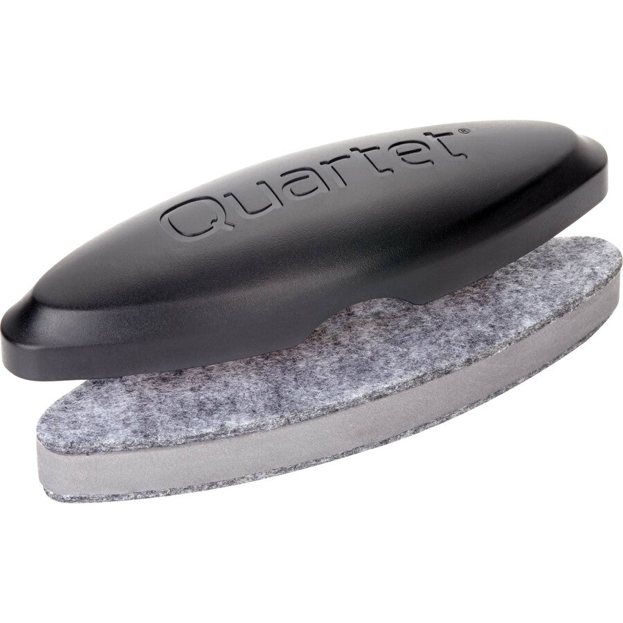 2" Width x 6.50" Length - Used as Ink Remover, Dust Remover, Spot Remover - Magnetic, Comfortable Grip - Black - Felt, Foam - 1 Each
