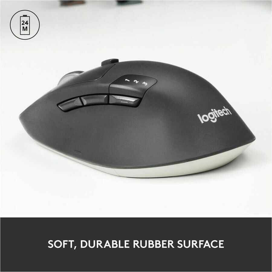 Optical - Wireless - 32.81 ft - Bluetooth/Radio Frequency - 2.40 GHz - Black - USB - 1000 dpi - Tilt Wheel - 8 Button(s) - Right-handed - 1 x AA Battery Supported - 1 Each