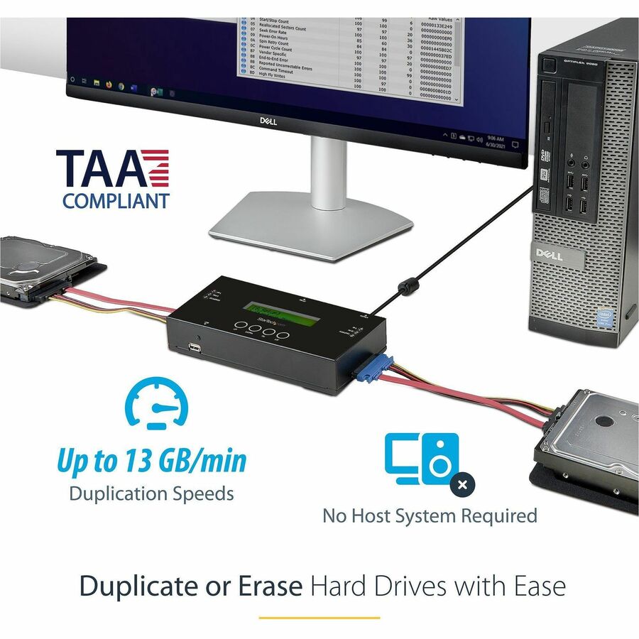StarTech.com SATA/SAS Duplicator and Eraser