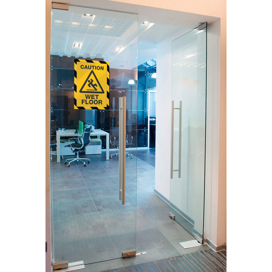 DURABLE Twin-color Border Self Adhesive Security Frame