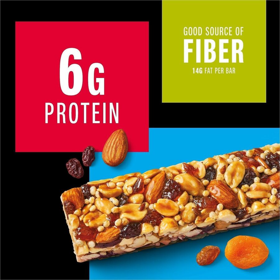 Individually Wrapped, Non-GMO, Gluten-free, Dairy-free, Cholesterol-free, Fat-free, Sulfur dioxide-free - Fruit & Nut - 1.40 oz - 12 / Box