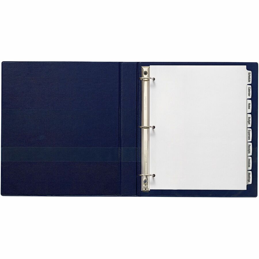 Avery Big Tab Printable White Label Dividers, 8 Tabs per Set, 20 Sets, 160 Dividers Total, 8.5" x 11", White, 3-Hole Punched, 20% Recycled Paper