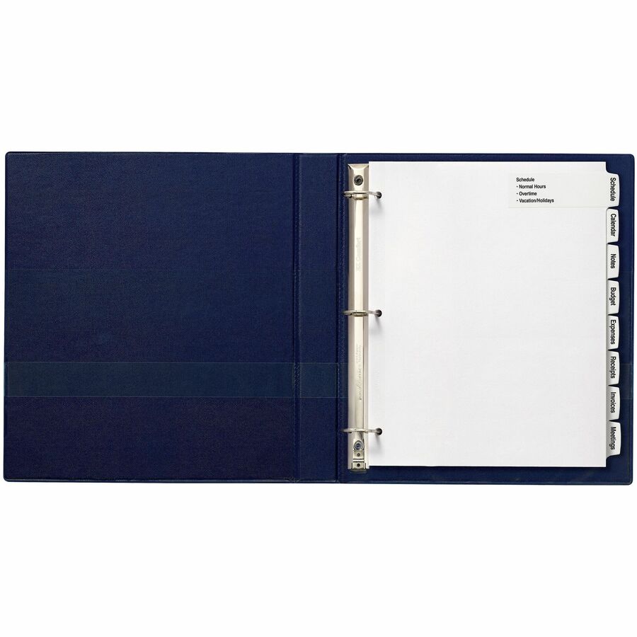 Avery&reg; Big Tab Printable Large White Dividers with Easy Peel, 8 Tabs