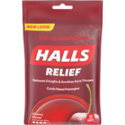 For Sore Throat, Cough, Nasal Congestion - Cherry - 30/Bag - 12 / Box