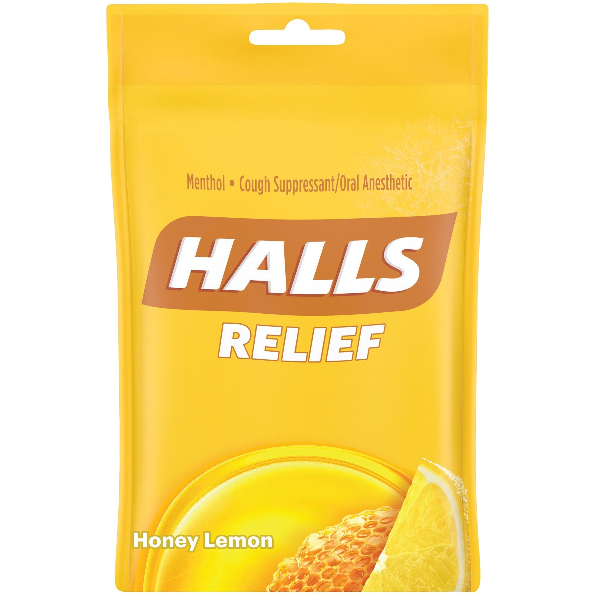 For Sore Throat, Cough, Nasal Congestion - Honey Lemon - 30/Bag - 12 / Box