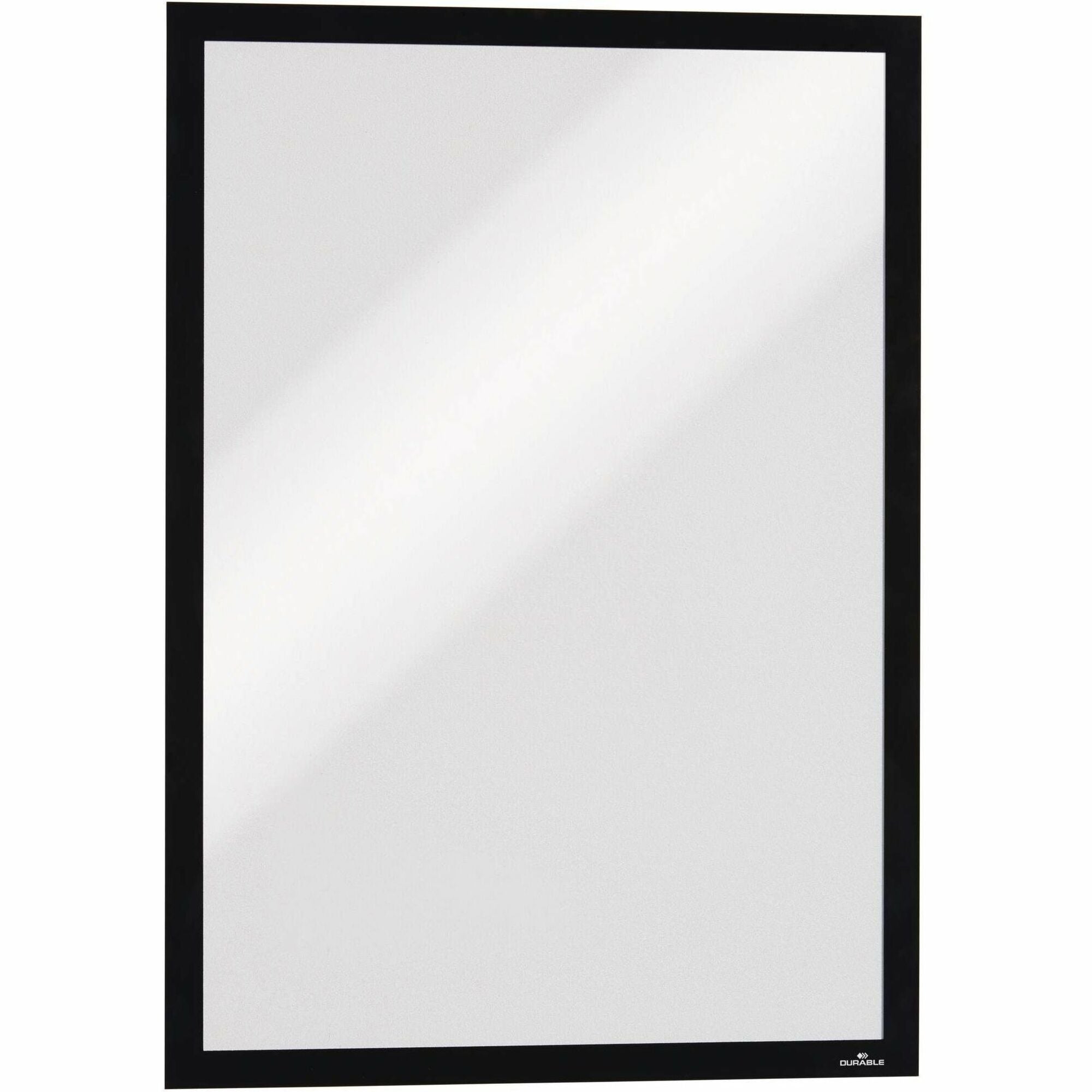 11" x 17" Frame Size - Rectangle - Horizontal, Vertical - Self-adhesive, Magnetic, Dual-sided, Sturdy - Black - 2 / Pack