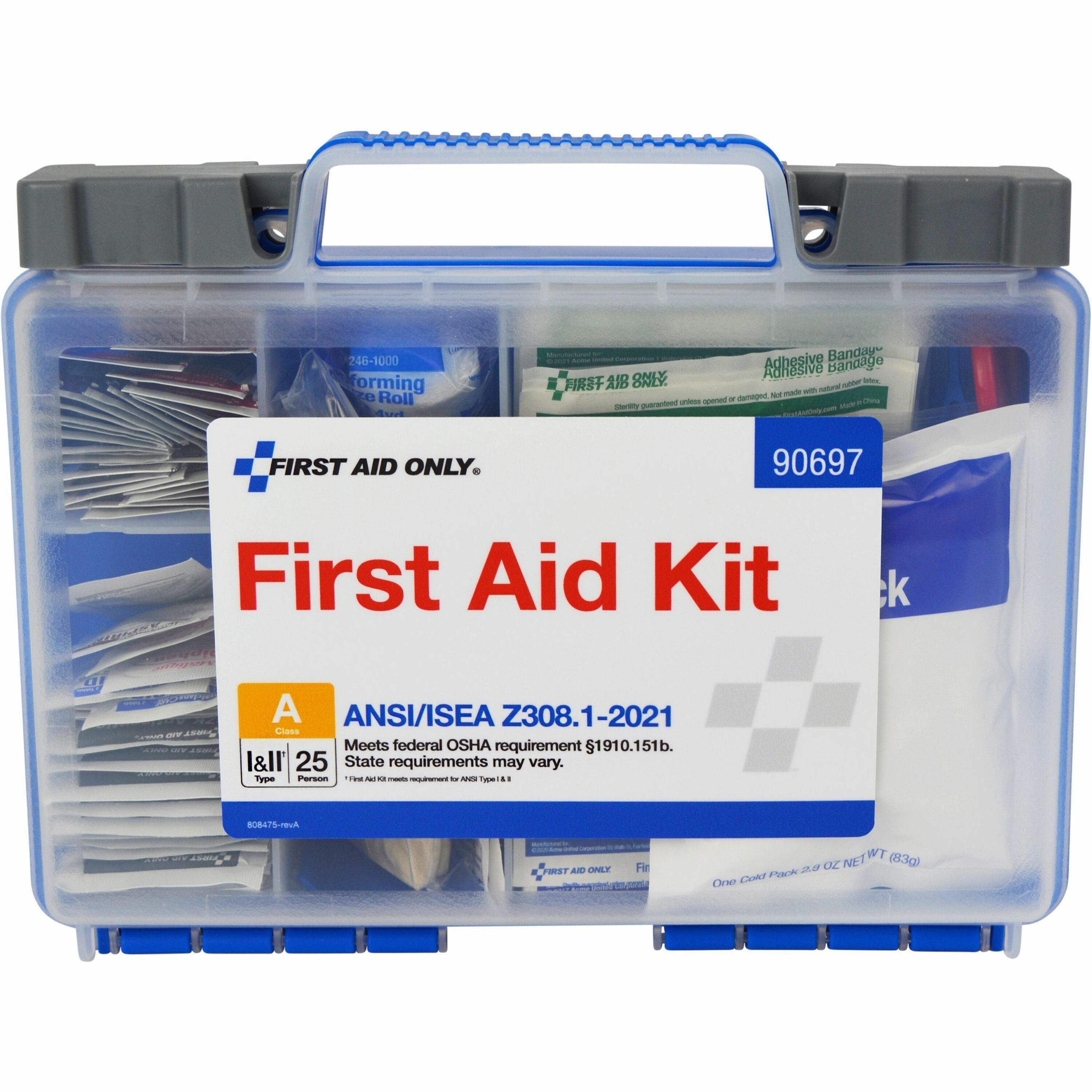 141 x Piece(s) For 25 x Individual(s) - 9.3" Height x 7" Width x 4" Depth - Plastic Case - 1 Each