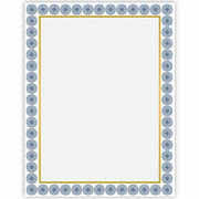 Geographics Award Certificates Burgundy Gold Foil