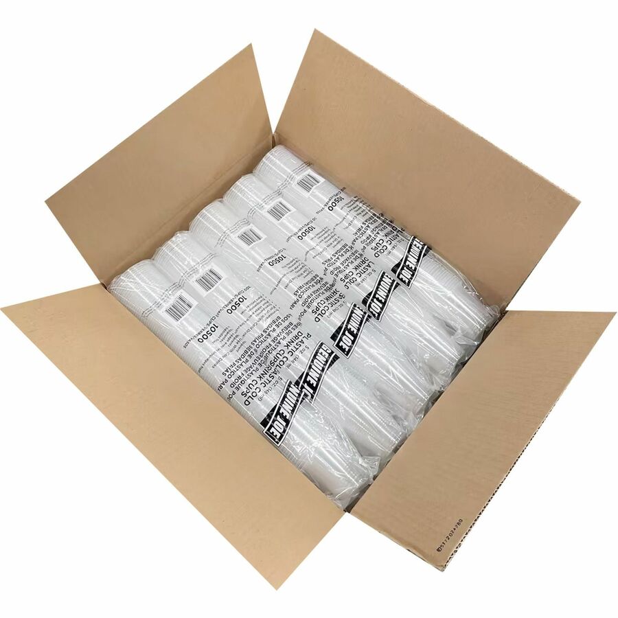 5 fl oz - Clear - Plastic - Beverage - 100/Bag - 25 / Carton