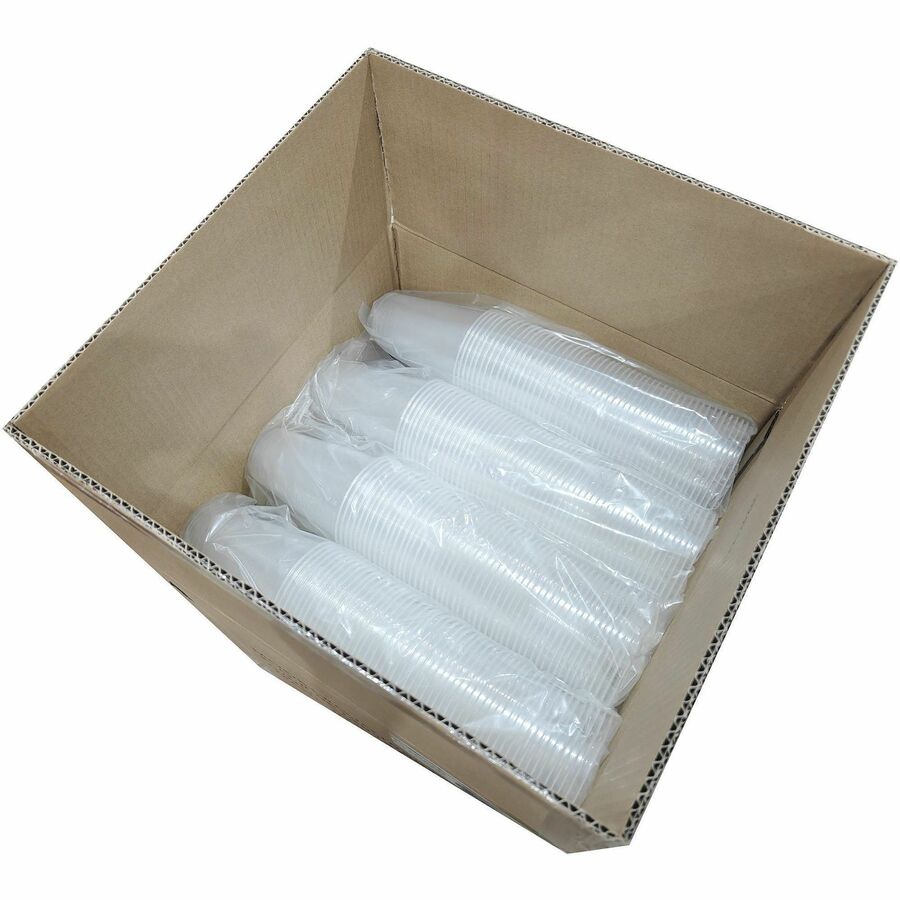 Genuine Joe 16 oz Transparent Beverage Cups