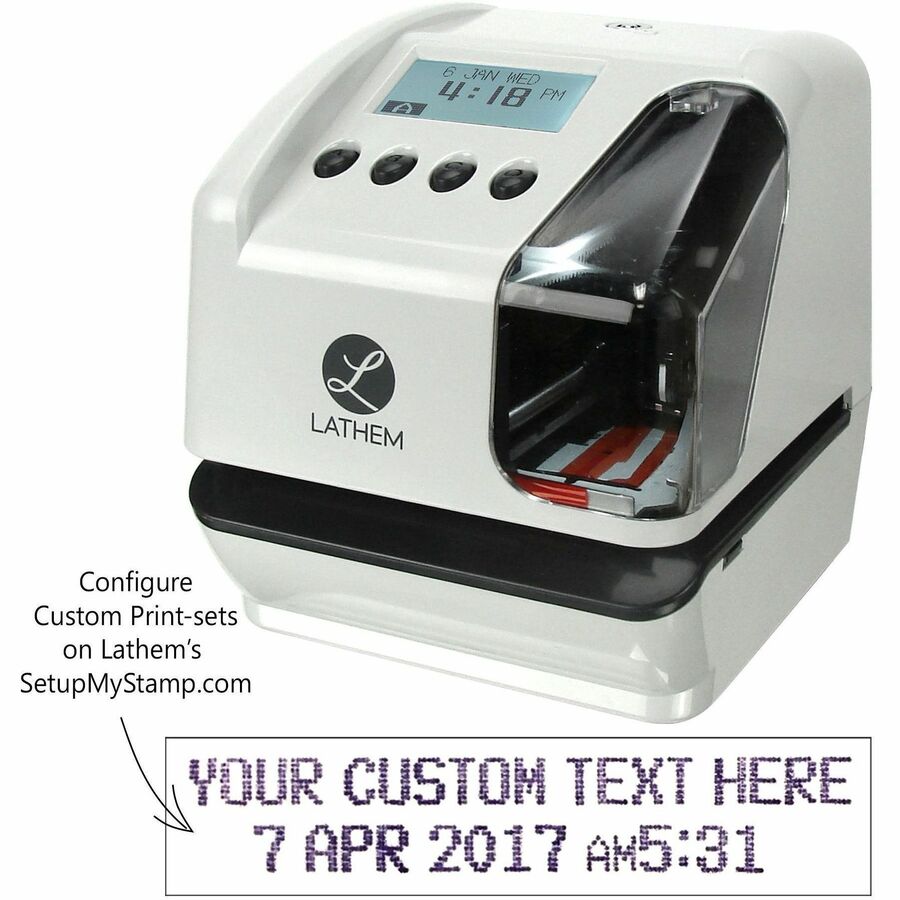 Card Punch/Stamp - Digital - Time, Date Record Time