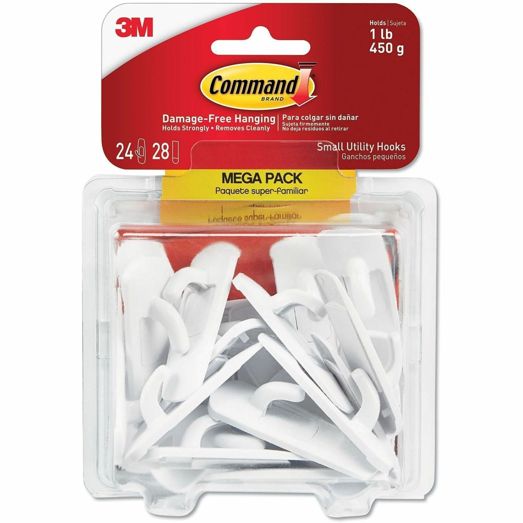 1 lb (453.6 g) Capacity - for Multipurpose - White - 24 / Pack