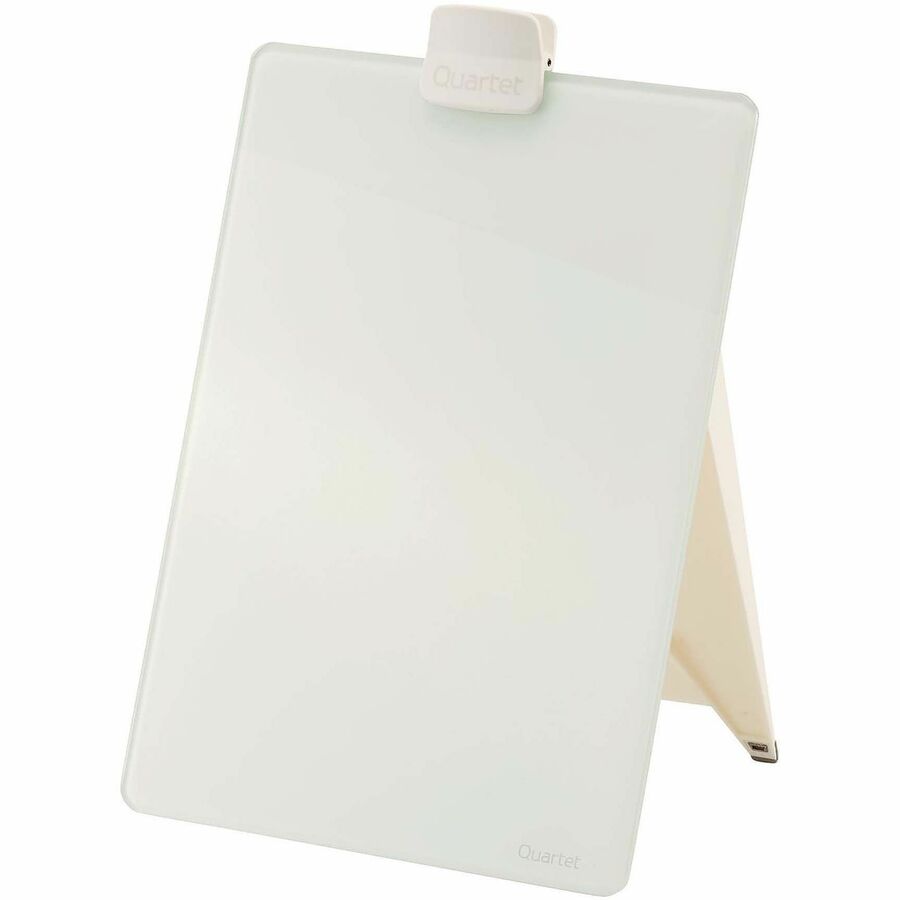 9" (0.8 ft) Width x 11" (0.9 ft) Height - White Glass Surface - Rectangle - Horizontal/Vertical - Magnetic - 1 Each