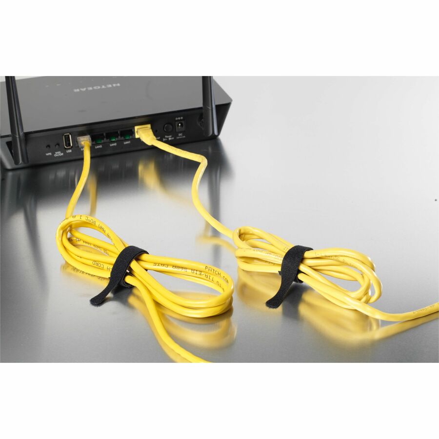 5" Width x 8" Length - Black - 50 / Pack
