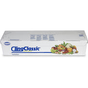 Berry Cling Classic Food Wrap, 24" x 2000 ft, Clear Plastic, Dispenser, 1 Carton