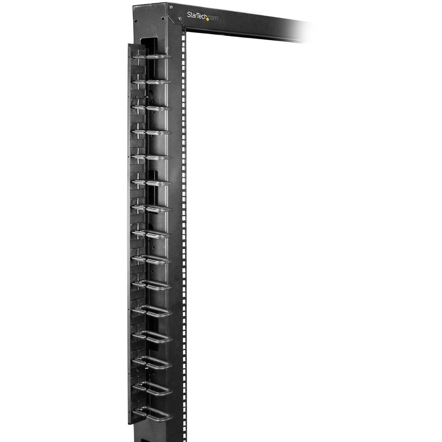 StarTech.com Vertical Cable Organizer with D-Ring Hooks - 0U - 3 ft.