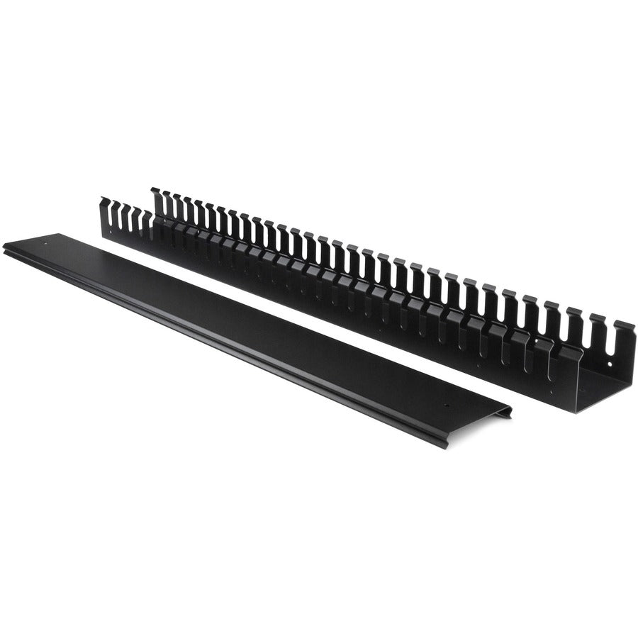 StarTech.com Vertical Cable Organizer with Finger Ducts - 0U - 3 ft.