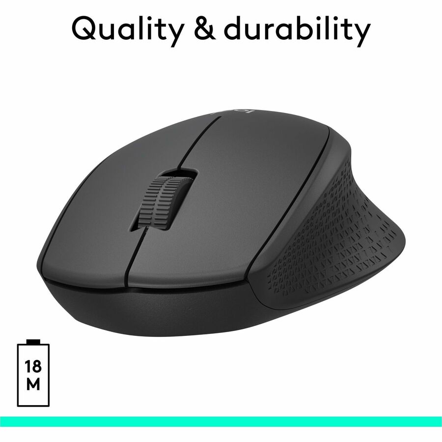 Mechanical - Cable - Black - USB - 1000 dpi - Scroll Wheel - 3 Button(s) - Right-handed - 1 Each