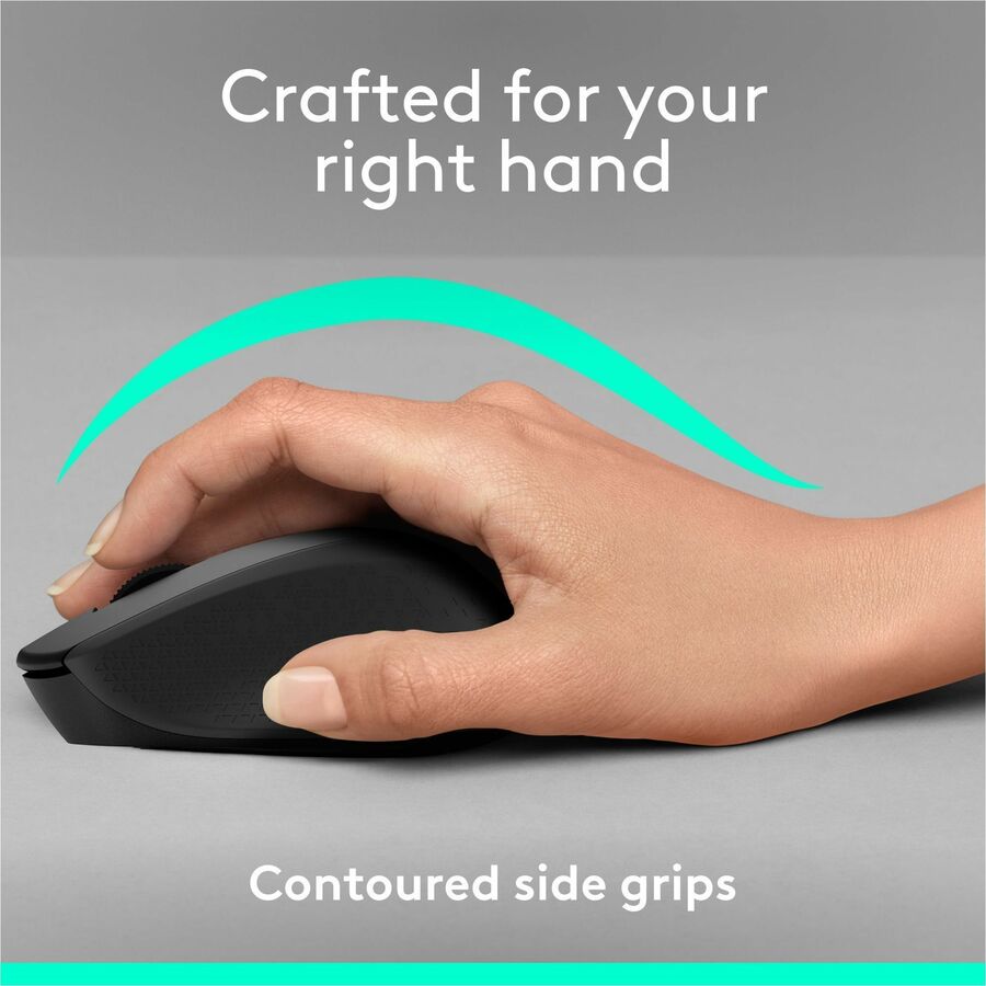 Mechanical - Cable - Black - USB - 1000 dpi - Scroll Wheel - 3 Button(s) - Right-handed - 1 Each