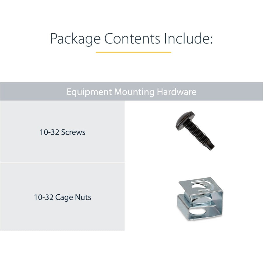StarTech.com Heavy Duty 2-Post Rack - 12U