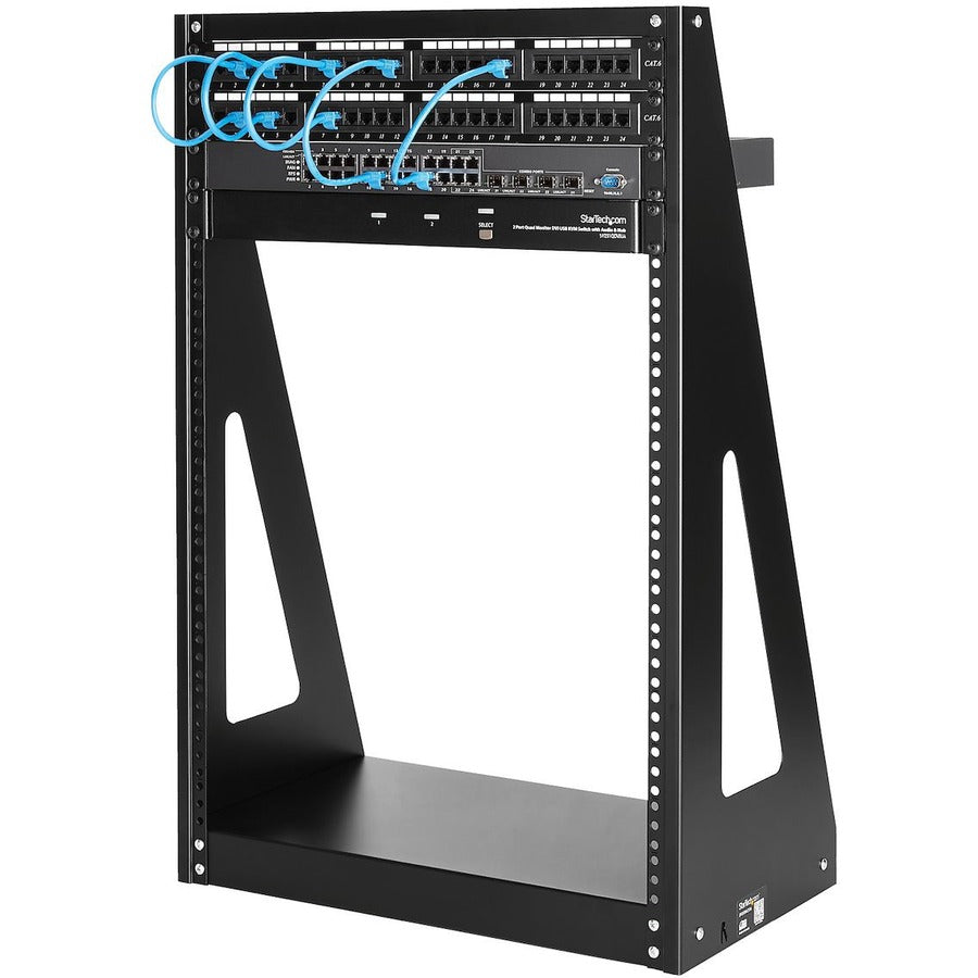 StarTech.com Heavy Duty 2-Post Rack - 16U