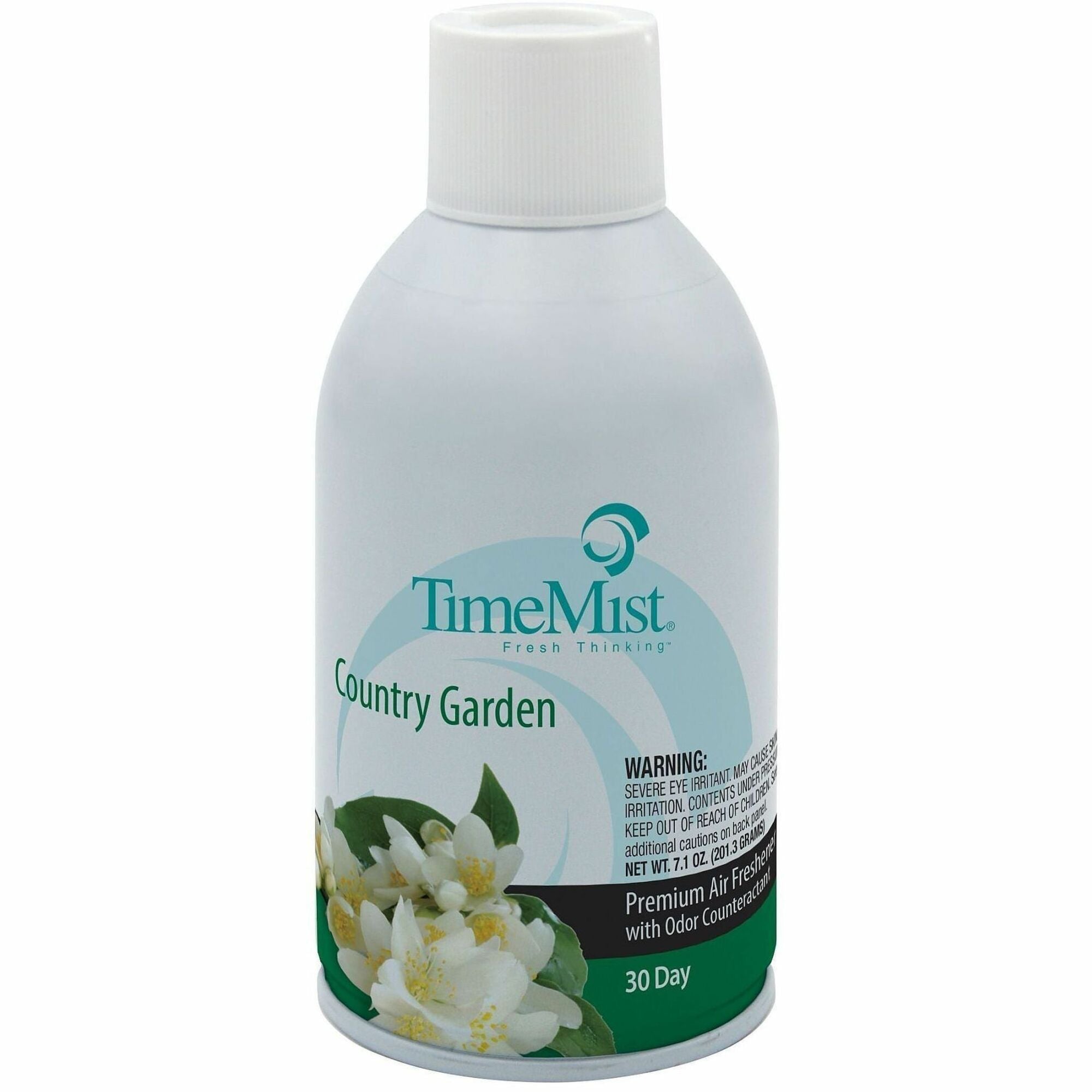 TimeMist Metered 30-Day Country Garden Scent Refill, Spray, 6.6 fl oz, Covers 6000 ft³, 1 Each