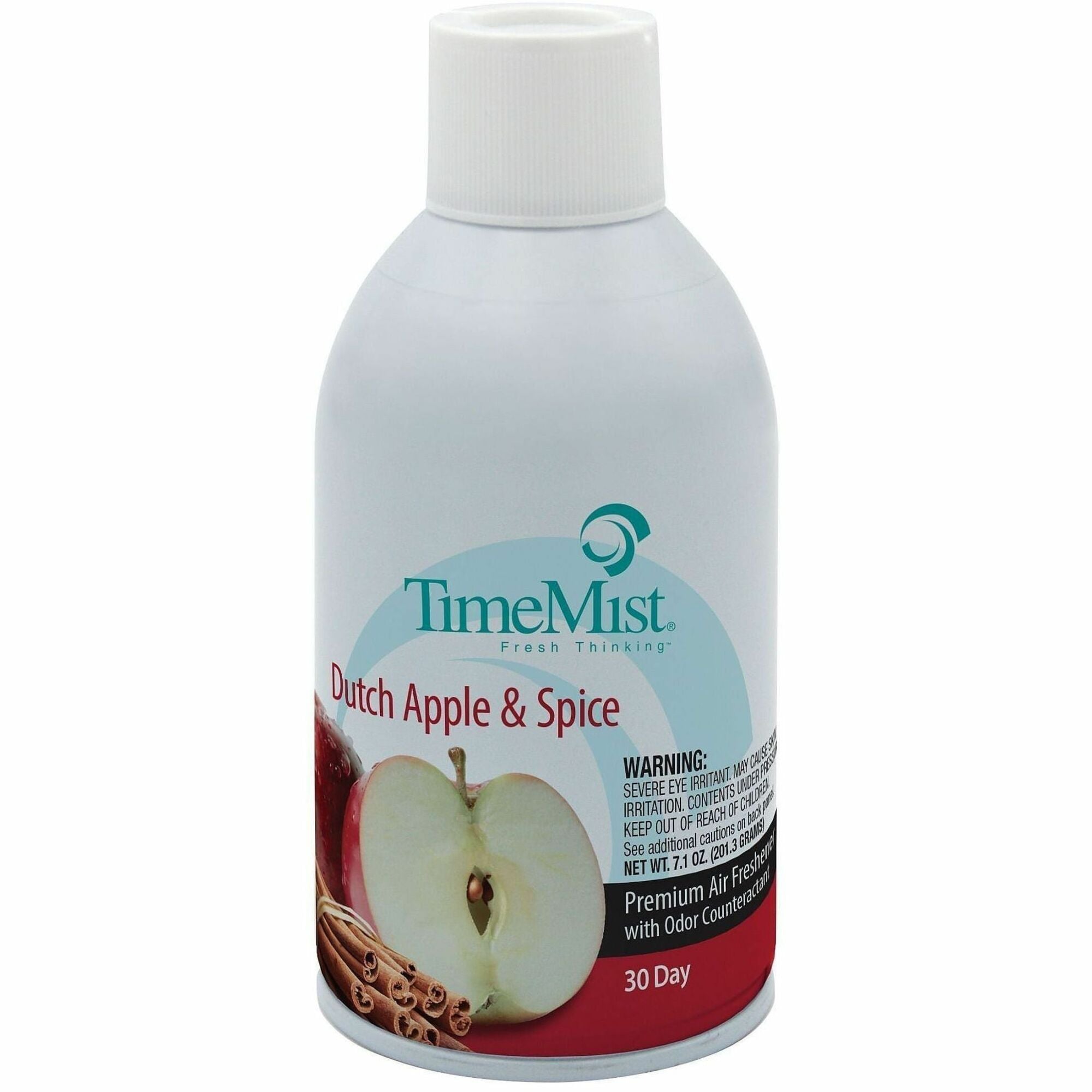 TimeMist Metered 30-Day Dutch Apple & Spice Scent Air Freshener Refill, Spray, 6.6 fl oz, Covers 6000 ft³, 1 Each