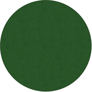 Flagship Carpets Classic Solid Color 6' Round Rug, Clover, Nylon, Traditional Style, 72" Diameter, Circle Shape, 1 Each