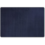 Flagship Carpets Classic Solid Color 12' Rectangle Rug, Navy, Nylon, Traditional Style, 91.20" Length x 12 ft Width, Rectangle, 1 Each