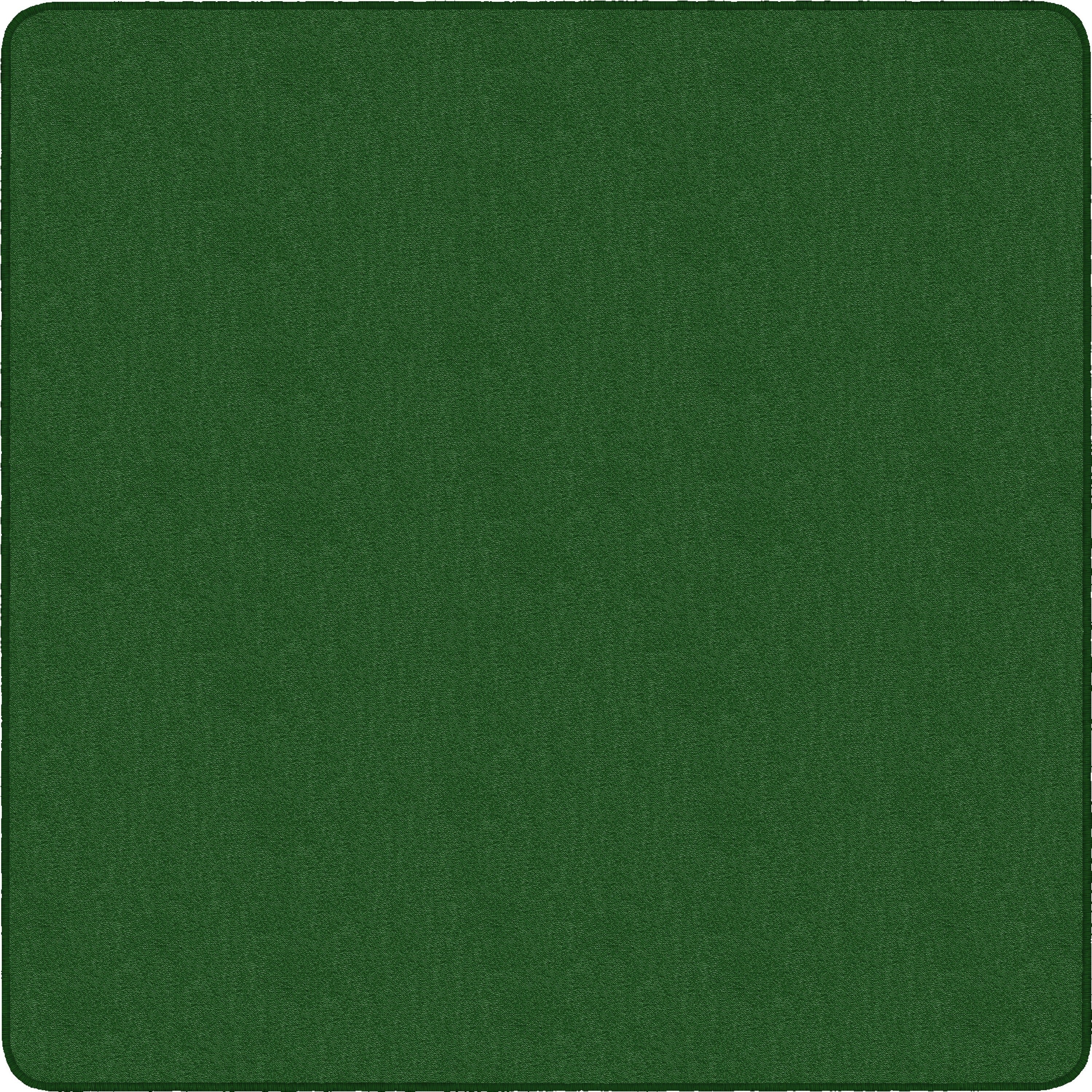 Flagship Carpets Classic Solid Color Rug, 12' x 12' Square, Clover, Nylon, 1 Each