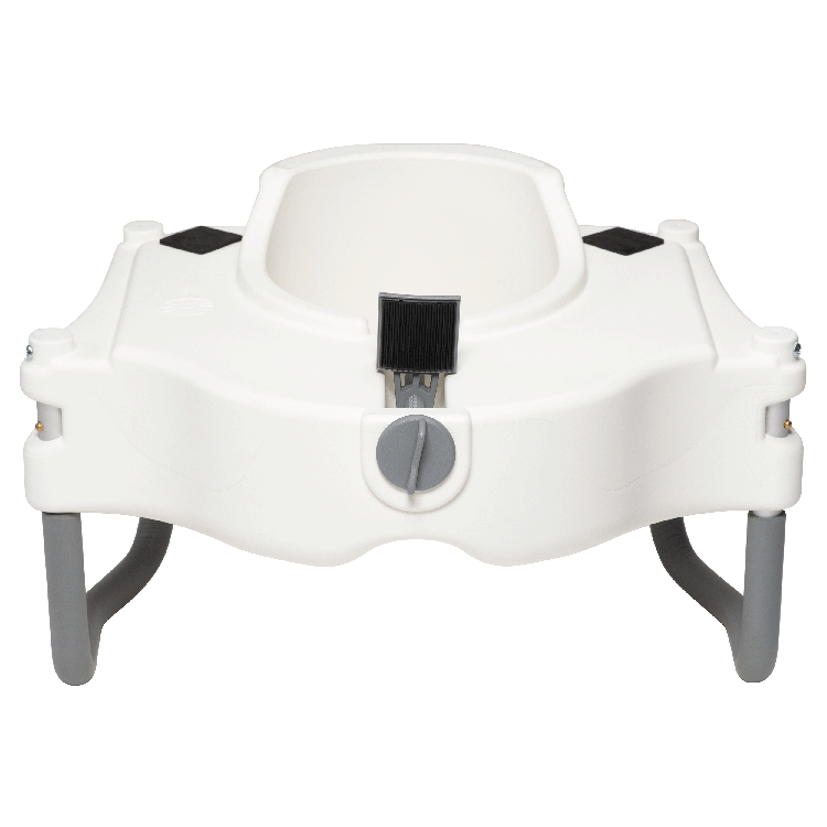 Raised Toilet Seat w/ Arms, Single, 1 Quantity per Box