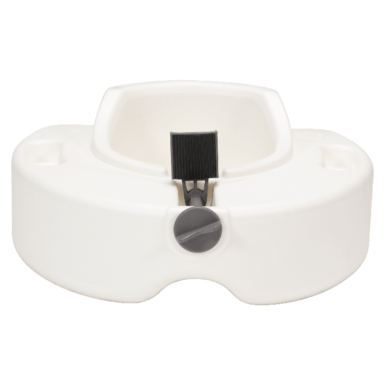 Raised Toilet Seat without Arms, Multi, 1 Quantity per Box, 3 Boxes per Case