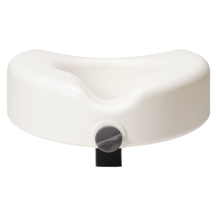 Raised Toilet Seat without Arms, Single, 1 Quantity per Box