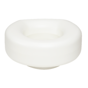 Molded Raised Plastic Toilet Seat, Single, 1 Quantity per Box