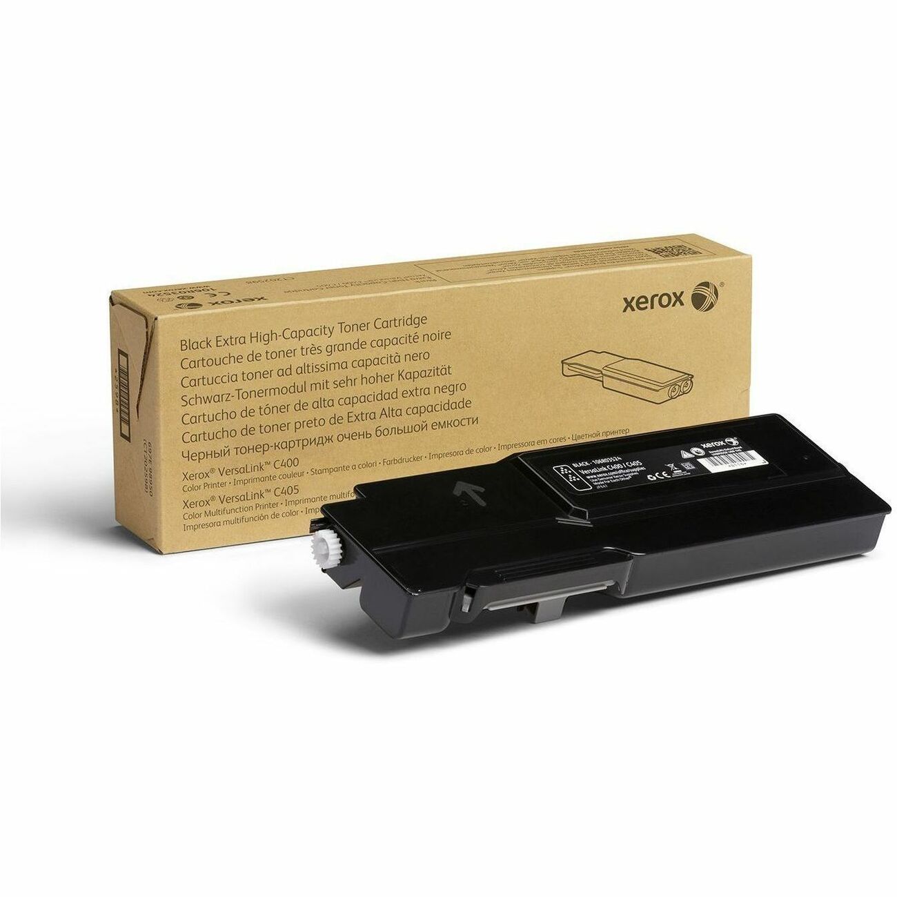 Xerox Original Extra High Yield Black Laser Toner Cartridge, 10500 Pages, 1 Each