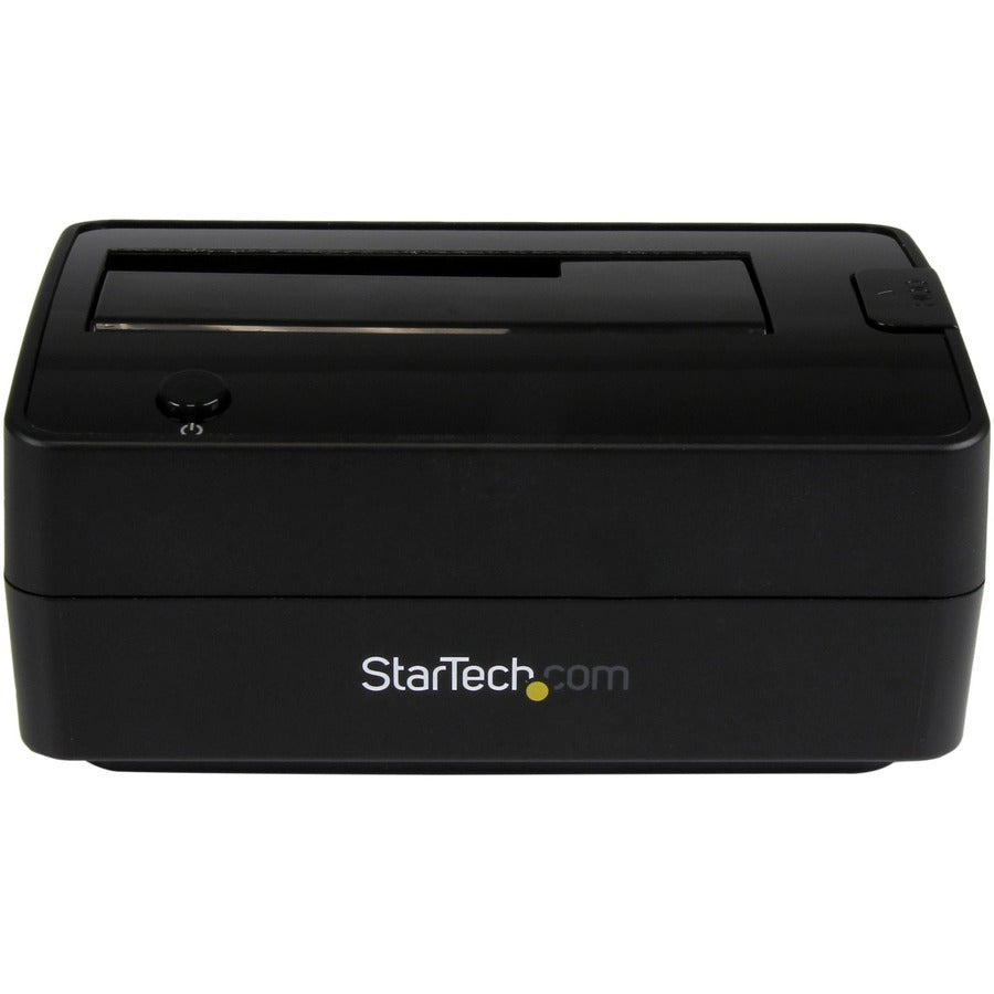 StarTech.com Drive Dock SATA/600 - USB 3.1 Type B, eSATA Host Interface - UASP Support External - Black