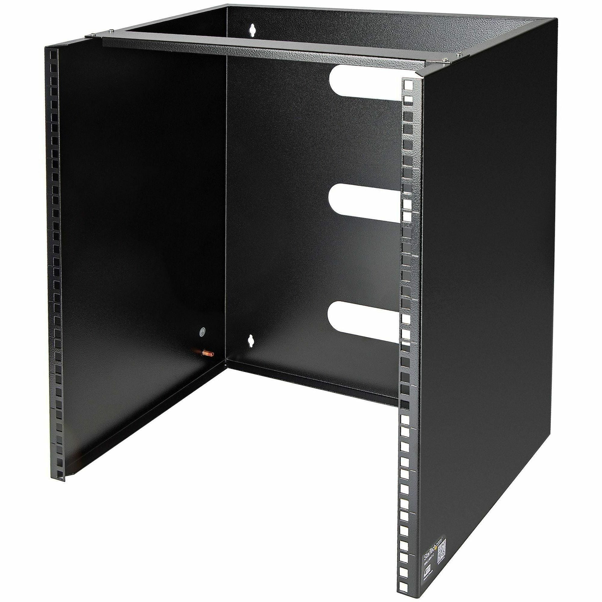 StarTech.com 12U Wall-Mount Bracket for Shallow Rack-Mount Equipment - 12 in. Deep