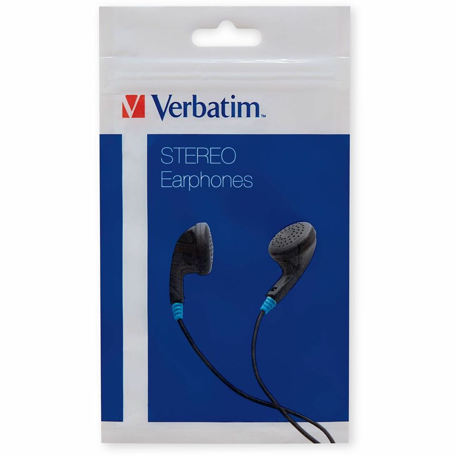 Stereo - Mini-phone (3.5mm) - Wired - Earbud - Binaural - Black - 1 Each