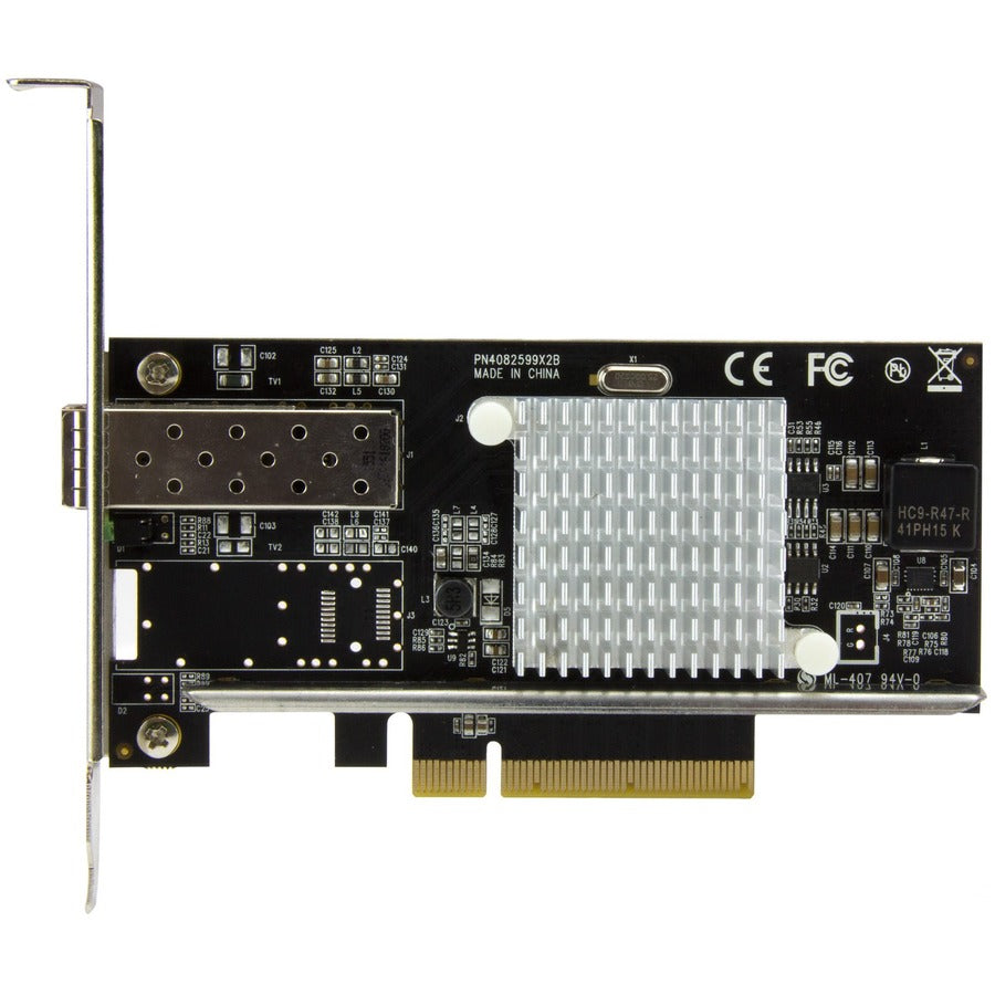 StarTech.com 1-Port 10G SFP+ Fiber Optic Network Card - PCIe - Intel Chip - MM