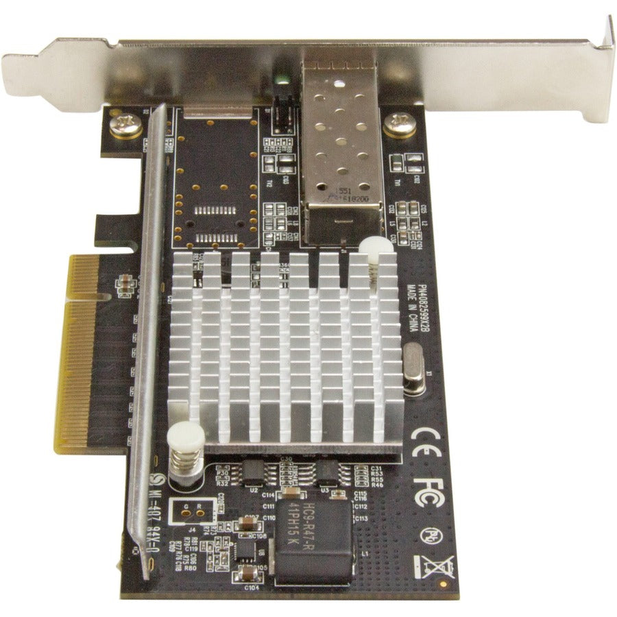 StarTech.com 1-Port 10G SFP+ Fiber Optic Network Card - PCIe - Intel Chip - MM