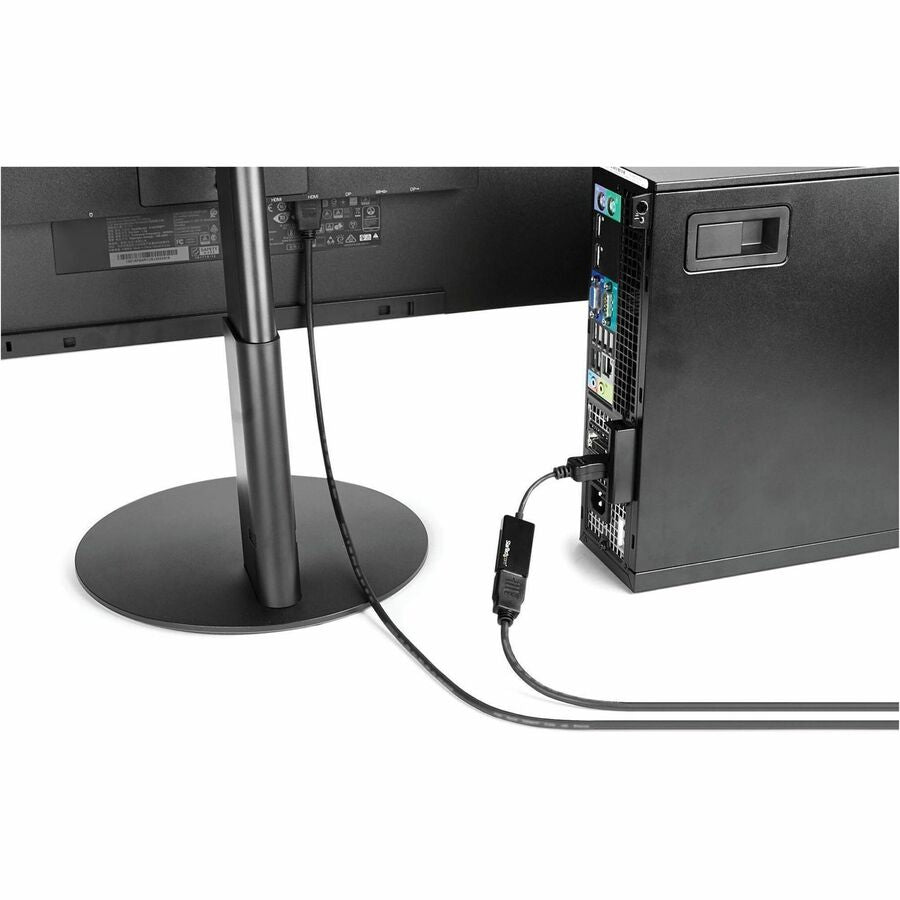 StarTech.com DisplayPort to HDMI Adapter - 4K DP to HDMI Converter - UHD 4K 60Hz