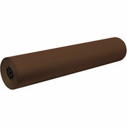 Decorol Flame Retardant Art Roll, Sulphite, Brown, 7.44" x 36" x 1000 ft, 1 Roll