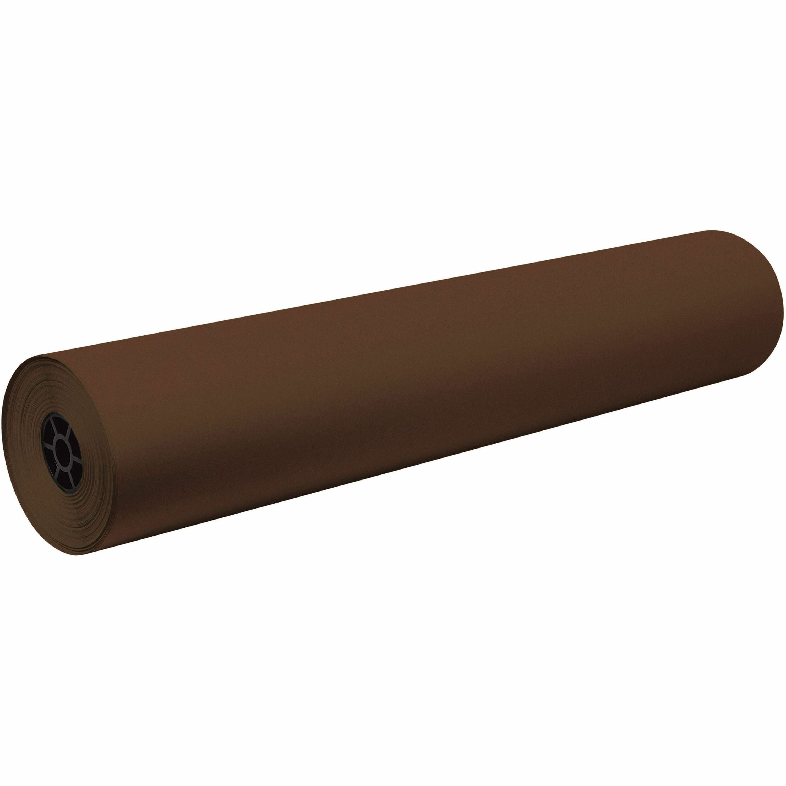 Decorol Flame Retardant Art Roll, Sulphite, Brown, 7.44" x 36" x 1000 ft, 1 Roll